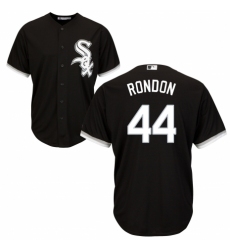 Men's Majestic Chicago White Sox #44 Bruce Rondon Replica Black Alternate Home Cool Base MLB Jersey