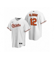 Youth Baltimore Orioles #12 Roberto Alomar Nike White 2020 Replica Home Jersey