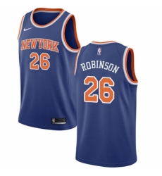 Youth Nike New York Knicks #26 Mitchell Robinson Swingman Royal Blue NBA Jersey - Icon Edition