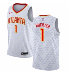 Women's Nike Atlanta Hawks #1 Kevin Huerter Swingman White NBA Jersey - Association Edition