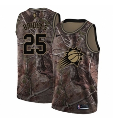 Women's Nike Phoenix Suns #25 Mikal Bridges Swingman Camo Realtree Collection NBA Jersey