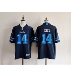 Men's Tennessee Titans #14 Carnell Tate Navy 2026 'Music City' Rivalries Collection Limited Football Stitched Jersey