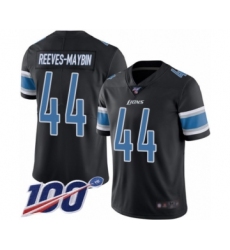Men's Detroit Lions #47 Tracy Walker White Vapor Untouchable Limited Player 100th Season Football Jersey