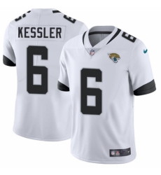 Men's Nike Jacksonville Jaguars #6 Cody Kessler White Vapor Untouchable Limited Player NFL Jersey