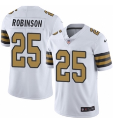 Youth Nike New Orleans Saints #25 Patrick Robinson Limited White Rush Vapor Untouchable NFL Jersey