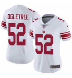 Women's Nike New York Giants #52 Alec Ogletree White Vapor Untouchable Limited Player NFL Jersey