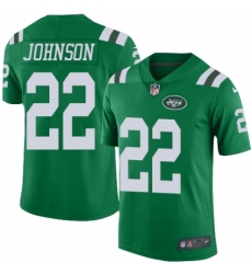 Youth Nike New York Jets #22 Trumaine Johnson Limited Green Rush Vapor Untouchable NFL Jersey