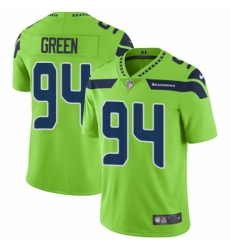 Youth Nike Seattle Seahawks #94 Rasheem Green Limited Green Rush Vapor Untouchable NFL Jersey
