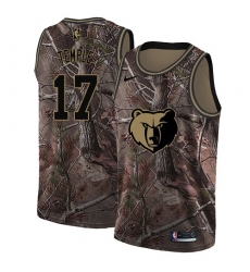 Men's Nike Memphis Grizzlies #17 Garrett Temple Swingman Camo Realtree Collection NBA Jersey