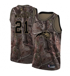 Youth Nike Orlando Magic #21 Timofey Mozgov Swingman Camo Realtree Collection NBA Jersey