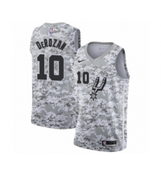 Women's San Antonio Spurs #10 DeMar DeRozan White Swingman Jersey - Earned Edition