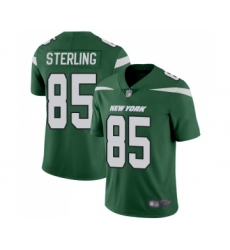 Youth New York Jets #85 Neal Sterling Green Team Color Vapor Untouchable Limited Player Football Jersey