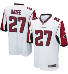 Men's Nike Atlanta Falcons #27 Damontae Kazee Game White NFL Jersey