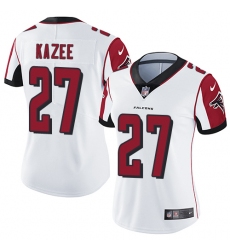 Women Nike Atlanta Falcons #27 Damontae Kazee White Vapor Untouchable Limited Player NFL Jersey