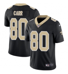 Youth Nike New Orleans Saints #80 Austin Carr Black Team Color Vapor Untouchable Limited Player NFL Jersey