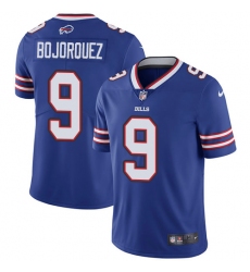 Men's Nike Buffalo Bills #9 Corey Bojorquez Royal Blue Team Color Vapor Untouchable Limited Player NFL Jersey