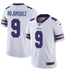 Men's Nike Buffalo Bills #9 Corey Bojorquez White Vapor Untouchable Limited Player NFL Jersey