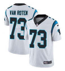 Youth Nike Carolina Panthers #73 Greg Van Roten White Vapor Untouchable Limited Player NFL Jersey