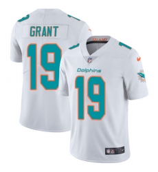 Youth Nike Miami Dolphins #19 Jakeem Grant White Vapor Untouchable Limited Player NFL Jersey