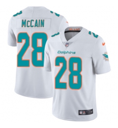 Youth Nike Miami Dolphins #28 Bobby McCain White Vapor Untouchable Limited Player NFL Jersey