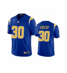 Los Angeles Chargers #30 Austin Ekeler Royal 2020 2nd Alternate Vapor Limited Jersey