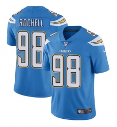 Youth Nike Los Angeles Chargers #98 Isaac Rochell Electric Blue Alternate Vapor Untouchable Limited Player NFL Jersey
