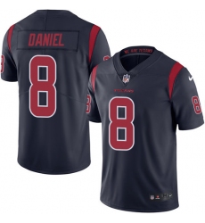 Men's Nike Houston Texans #8 Trevor Daniel Limited Navy Blue Rush Vapor Untouchable NFL Jersey