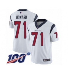 Men's Houston Texans #73 Zach Fulton Limited Gray Inverted Legend 100th Season Football Jersey
