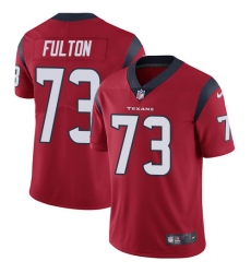 Youth Nike Houston Texans #73 Zach Fulton Red Alternate Vapor Untouchable Limited Player NFL Jersey