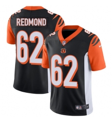 Men's Nike Cincinnati Bengals #62 Alex Redmond Black Team Color Vapor Untouchable Limited Player NFL Jersey