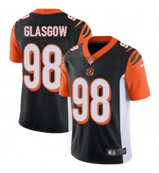 Youth Nike Cincinnati Bengals #98 Ryan Glasgow Black Team Color Vapor Untouchable Limited Player NFL Jersey