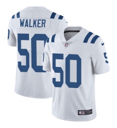 Men's Nike Indianapolis Colts #50 Anthony Walker White Vapor Untouchable Limited Player NFL Jersey