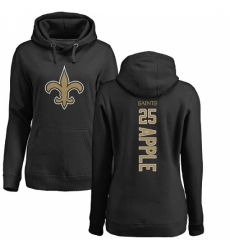 NFL Women's Nike New Orleans Saints #25 Eli Apple Black Backer Pullover Hoodie