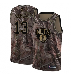 Women's Nike Brooklyn Nets #13 Shabazz Napier Swingman Camo Realtree Collection NBA Jersey