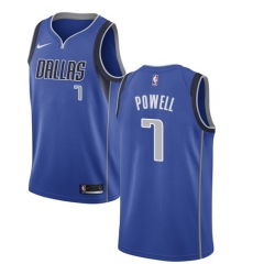 Youth Nike Dallas Mavericks #7 Dwight Powell Swingman Royal Blue NBA Jersey - Icon Edition