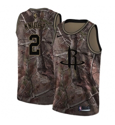 Youth Nike Houston Rockets #2 Brandon Knight Swingman Camo Realtree Collection NBA Jersey