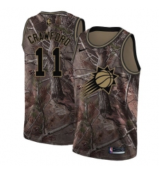 Men's Nike Phoenix Suns #11 Jamal Crawford Swingman Camo Realtree Collection NBA Jersey