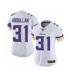 Women's Nike Minnesota Vikings #31 Ameer Abdullah White Vapor Untouchable Limited Player NFL Jersey