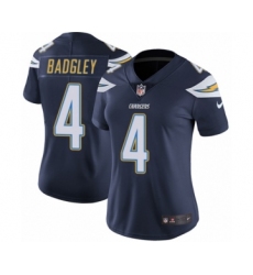 Women's Nike Los Angeles Chargers #4 Michael Badgley Navy Blue Team Color Vapor Untouchable Limited Player NFL Jersey