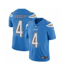 Youth Nike Los Angeles Chargers #4 Michael Badgley Electric Blue Alternate Vapor Untouchable Limited Player NFL Jersey