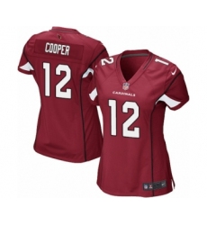 Women's Nike Arizona Cardinals #12 Pharoh Cooper Game Red Team Color NFL Jersey