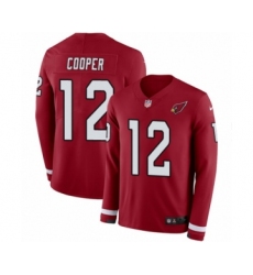 Youth Nike Arizona Cardinals #12 Pharoh Cooper Limited Red Therma Long Sleeve NFL Jersey