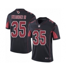 Youth Nike Arizona Cardinals #35 D.J. Swearinger SR Limited Black Rush Vapor Untouchable NFL Jersey