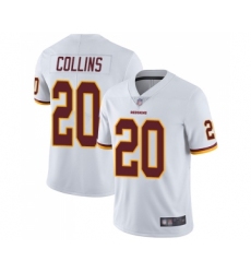 Men's Washington Redskins #20 Landon Collins White Vapor Untouchable Limited Player Football Jersey