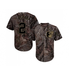 Men's Baltimore Orioles #2 Jonathan Villar Authentic Camo Realtree Collection Flex Base Baseball Jersey
