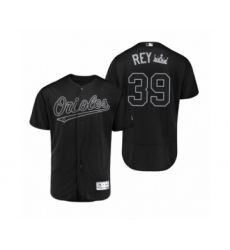 Men's Orioles #39 Renato Nunez Black 2019 Players Weekend Authentic Jersey