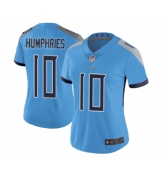 Women's Tennessee Titans #10 Adam Humphries Light Blue Alternate Vapor Untouchable Limited Player Football Jersey