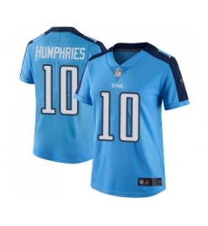 Women's Tennessee Titans #10 Adam Humphries Limited Light Blue Rush Vapor Untouchable Football Jersey