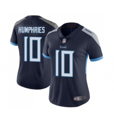 Women's Tennessee Titans #10 Adam Humphries Navy Blue Team Color Vapor Untouchable Limited Player Football Jersey