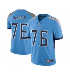 Men's Tennessee Titans #76 Rodger Saffold Light Blue Alternate Vapor Untouchable Limited Player Football Jersey